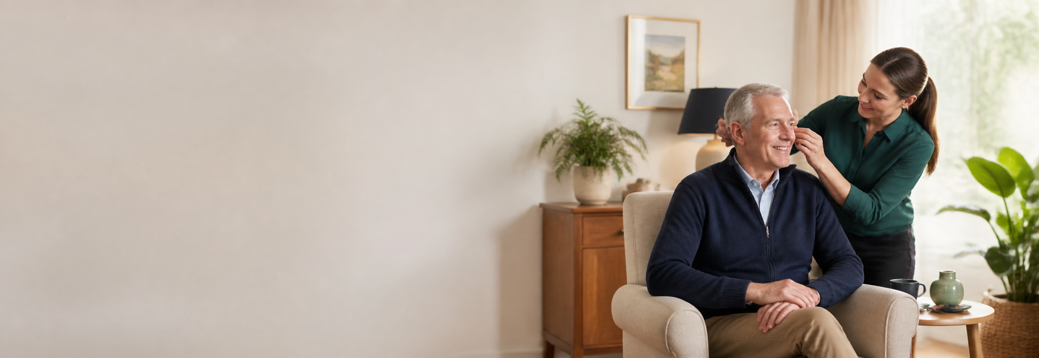 Hearing Aids during a Hazelwood home visit